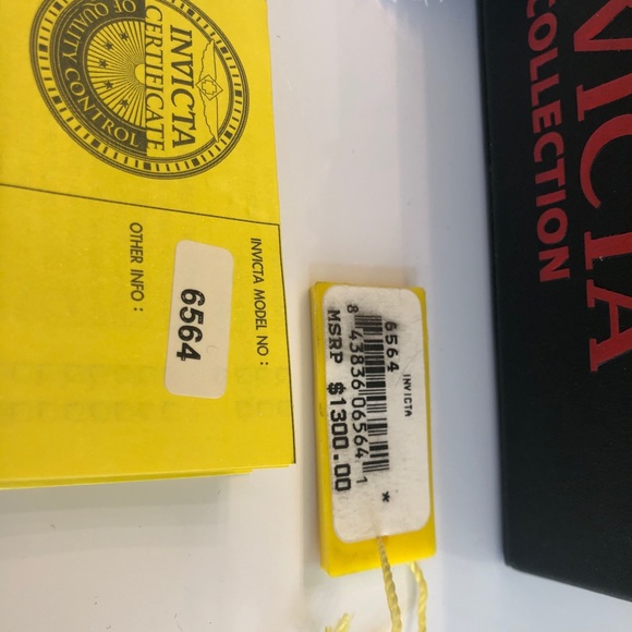 Exquisite Genuine Invicta Chronograph - Picture 5 of 6